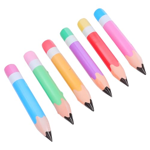 HOLIDYOYO 6 Stück Teiliges PVC Aufblasbare Riesen Bleistift Luftballons in Farben Langlebige Faltbare Schuldekoration für Klassenzimmer Party Requisiten und Zurück zur Schule Wanddeko HOLIDYOYO 6 Stück Teiliges PVC Aufblasbare Riesen Bleistift Luftballons in Farben Langlebige Faltbare Schuldekoration für Klassenzimmer Party Requisiten und Zurück zur Schule Wanddeko von HOLIDYOYO