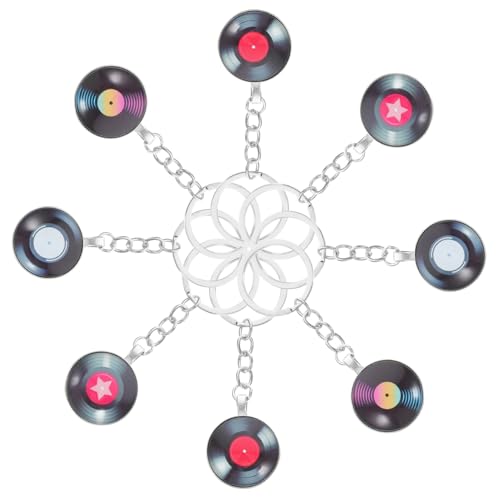 HOLIDYOYO Schlüsselanhänger Mit Musikinstrumenten Acryl Schallplatte Schlüsselanhänger Für Party Hochzeit Musikfan 8 Stück HOLIDYOYO Schlüsselanhänger Mit Musikinstrumenten Acryl Schallplatte Schlüsselanhänger Für Party Hochzeit Musikfan 8 Stück von HOLIDYOYO