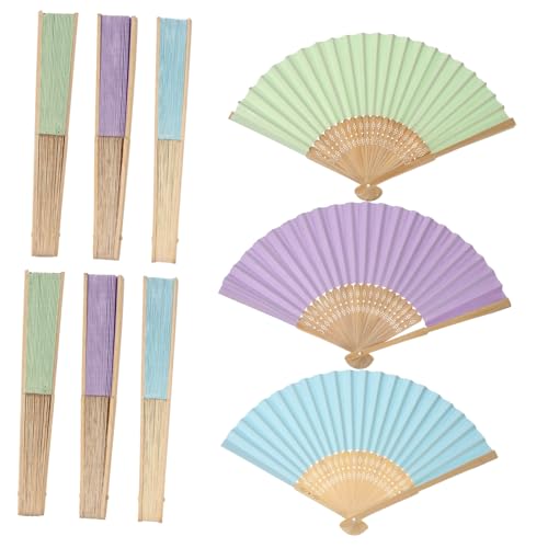 HOLIDYOYO 9 Stück Teiliges Set Diy Malfächer aus Papier für Blanko Faltfächer zum Gestalten Handwerk und Kreative Bastelideen für Hochzeiten Partys und Dekoration HOLIDYOYO 9 Stück Teiliges Set Diy Malfächer aus Papier für Blanko Faltfächer zum Gestalten Handwerk und Kreative Bastelideen für Hochzeiten Partys und Dekoration von HOLIDYOYO
