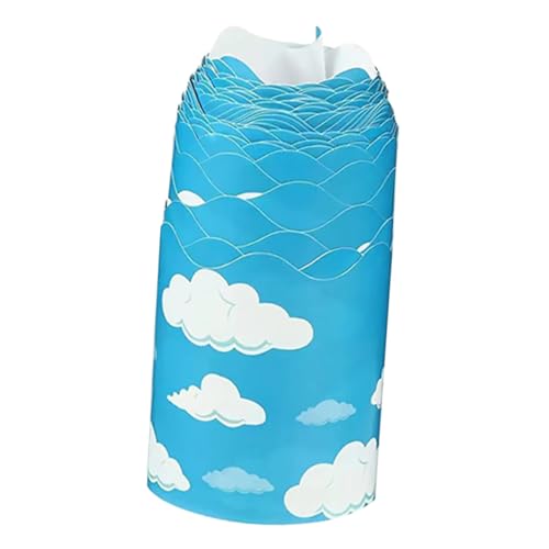 HOLIDYOYO Ablösbarer Border Sticker Wolken Muster Abtrennbarer Randstreifen für Pinnwand Klassenzimmer Dekoration DIY Rahmenaufkleber für Schule Büro Party HOLIDYOYO Ablösbarer Border Sticker Wolken Muster Abtrennbarer Randstreifen für Pinnwand Klassenzimmer Dekoration DIY Rahmenaufkleber für Schule Büro Party von HOLIDYOYO