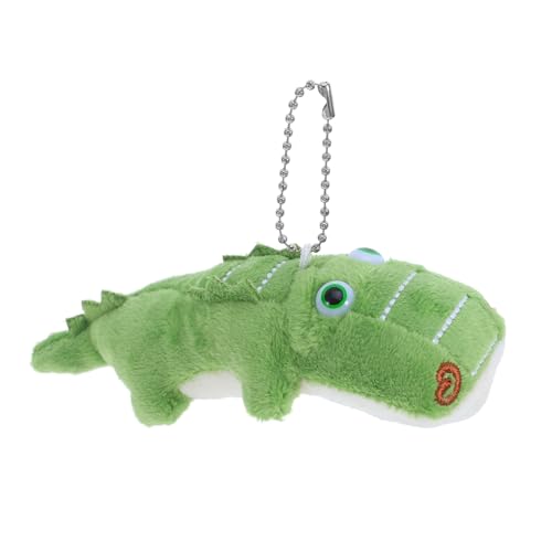 HOLIDYOYO Alligator Plüschschlüsselkettengefüllte Tierspielzeug Weiche Plüsch Wildleben Tier Krokodil Charmring Plüsch Spielzeugzubehör Sortierte Farbe 1 von HOLIDYOYO