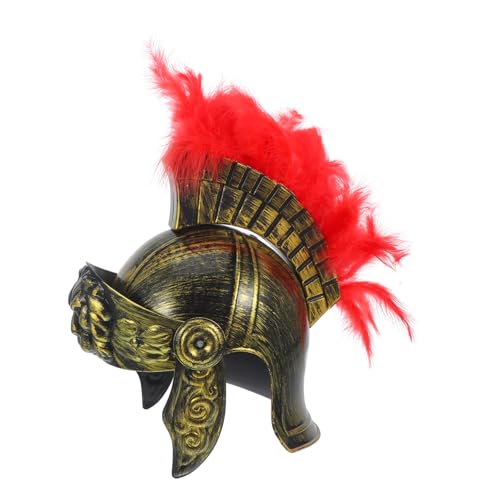 HOLIDYOYO Griechischer Helm Dekorativer Soldatenhut Requisite Leicht Zu Verstauender Partyhut Für Kostüm 1 Stück HOLIDYOYO Griechischer Helm Dekorativer Soldatenhut Requisite Leicht Zu Verstauender Partyhut Für Kostüm 1 Stück von HOLIDYOYO