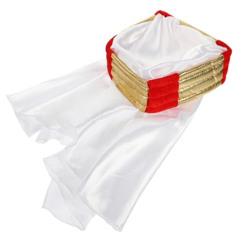 HOLIDYOYO Arabischer Cosplay Hut Rot Leicht und Dekorativ Atmungsaktives Stoffmaterial Einfach zu Tragen und Abnehmbar Festival und Party Kostümaccessoire für Kreative Fotos und Karneval HOLIDYOYO Arabischer Cosplay Hut Rot Leicht und Dekorativ Atmungsaktives Stoffmaterial Einfach zu Tragen und Abnehmbar Festival und Party Kostümaccessoire für Kreative Fotos und Karneval von HOLIDYOYO