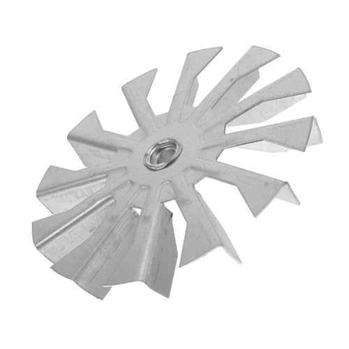HOLIDYOYO Axialventilator Schaufel Verzinktem Eisen für Kühlgeräte Durchmesser für Kühltürme und Motoren Einfache Installation Langlebig und Vielseitig Einsetzbar von HOLIDYOYO