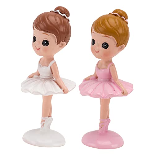 HOLIDYOYO Ballettmädchen-harzhandwerk Entzückendes Geburtstagstorten-Ornament Für Geburtstagsparty-Dekorationen HOLIDYOYO Ballettmädchen-harzhandwerk Entzückendes Geburtstagstorten-Ornament Für Geburtstagsparty-Dekorationen von HOLIDYOYO
