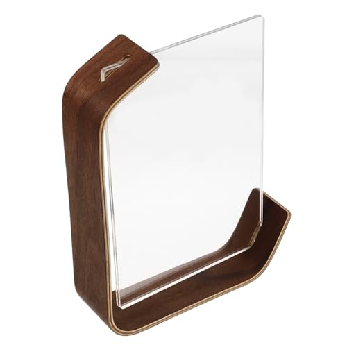 HOLIDYOYO Bilderrahmen Für Den Schreibtisch Home Office Bilderrahmen Aus Acryl Und Holz 6 Zoll Fotoständer von HOLIDYOYO