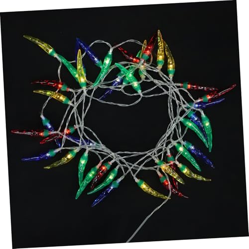 HOLIDYOYO Bunte Chili Pepper LED Lichterkette Leds Batteriebetrieben Dekorative Lichterkette für Geburtstag Party Bbq Weihnachtsdeko Innen Außen HOLIDYOYO Bunte Chili Pepper LED Lichterkette Leds Batteriebetrieben Dekorative Lichterkette für Geburtstag Party Bbq Weihnachtsdeko Innen Außen von HOLIDYOYO