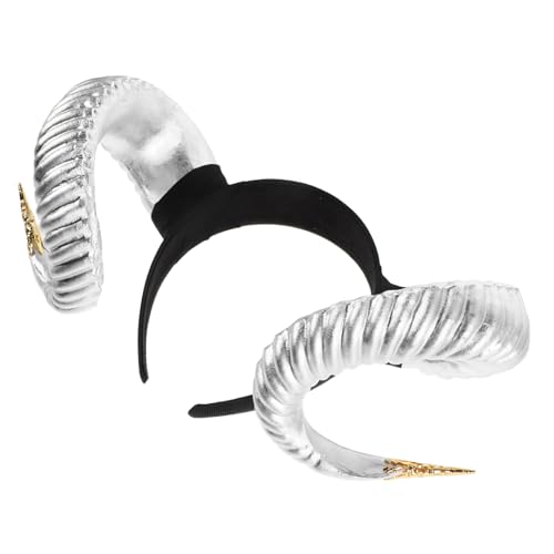 HOLIDYOYO Dämonische Hörner Haarreif Halloween Accessoire Leichtes Stirnband Realistisches Design Komfortabel Frauen Karneval Party Kostüm HOLIDYOYO Dämonische Hörner Haarreif Halloween Accessoire Leichtes Stirnband Realistisches Design Komfortabel Frauen Karneval Party Kostüm von HOLIDYOYO