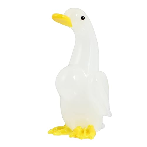 HOLIDYOYO Decor Glas Gans Ornament 1pc Dekorative Tier Schmuck Für Büro Hochzeit von HOLIDYOYO