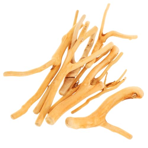 HOLIDYOYO Dekorative Naturholz Stäbe für DIY Bastelprojekte Y Förmige Sticks für Blumenarrangements und Wohnkultur Natürliche Holzfarbe Vielseitig Einsetzbar von HOLIDYOYO