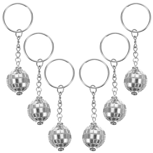 HOLIDYOYO Disco Schlüsselanhänger Spiegel Tasche Accessoire Entzückend HOLIDYOYO Disco Schlüsselanhänger Spiegel Tasche Accessoire Entzückend von HOLIDYOYO