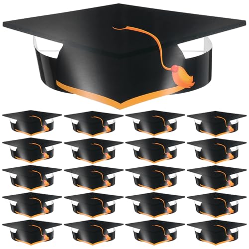 HOLIDYOYO Elegante Abschlusskappen-dekorationen 72 Stück Abschlusshüte Aus Papier Für Bastel- Und Partybedarf Verstellbar Elastisch Breite Krempe Traditioneller Stil HOLIDYOYO Elegante Abschlusskappen-dekorationen 72 Stück Abschlusshüte Aus Papier Für Bastel- Und Partybedarf Verstellbar Elastisch Breite Krempe Traditioneller Stil von HOLIDYOYO