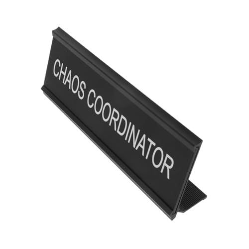 HOLIDYOYO Förmige Mediator Tischtafel Aluminiumlegierung Stabile Schreibtischplatte mit Klarer Beschriftung Tragbar für Büro und Home Office Schwarzes Dekor für Einfache Rollenidentifikation HOLIDYOYO Förmige Mediator Tischtafel Aluminiumlegierung Stabile Schreibtischplatte mit Klarer Beschriftung Tragbar für Büro und Home Office Schwarzes Dekor für Einfache Rollenidentifikation von HOLIDYOYO