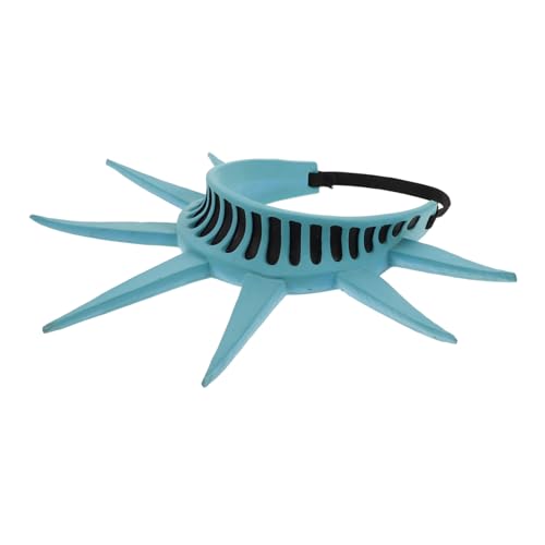 HOLIDYOYO Freiheitsstatue Stirnband mit Fackel Patriotischer Kopfschmuck für Kostümpartys und Nationalfeiern Bequemes Headwear Accessoire für Cosplay und Unabhängigkeitstag HOLIDYOYO Freiheitsstatue Stirnband mit Fackel Patriotischer Kopfschmuck für Kostümpartys und Nationalfeiern Bequemes Headwear Accessoire für Cosplay und Unabhängigkeitstag von HOLIDYOYO