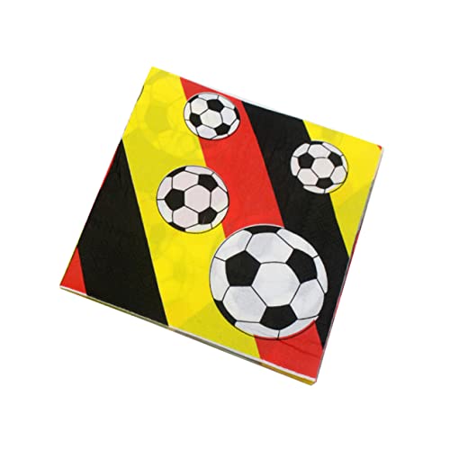 HOLIDYOYO Fußball Servietten Tischdeko Für Fußballpartys Papiergewebe Für Restaurant Bar Und Weltmeisterschaftsfeiern Und Elegant HOLIDYOYO Fußball Servietten Tischdeko Für Fußballpartys Papiergewebe Für Restaurant Bar Und Weltmeisterschaftsfeiern Und Elegant von HOLIDYOYO