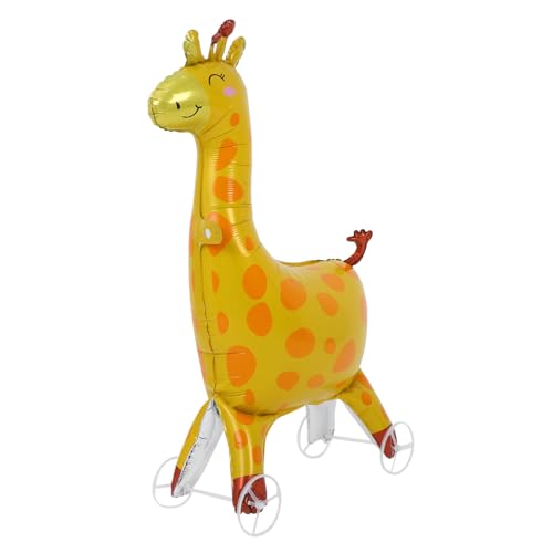 HOLIDYOYO Giraffe Tier Ballon Kit Dschungel Party Dekorationen Aluminium Film Druck HOLIDYOYO Giraffe Tier Ballon Kit Dschungel Party Dekorationen Aluminium Film Druck von HOLIDYOYO
