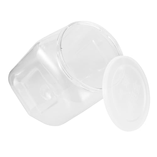 HOLIDYOYO Großer Transparenter Latex Ballon Aufbewahrungsbehälter mit Deckel Wiederverwendbare Tragbare Ballonbox für Geburtstagsfeiern Verlobungen und Partydekoration Leichter Große von HOLIDYOYO