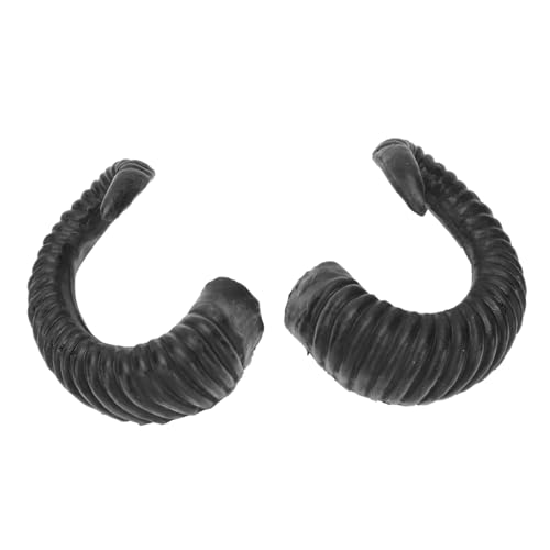 HOLIDYOYO Halloween Haarreif mit Schwarzem Mittlerem Schafshorn Umweltfreundlich Komfortabel Festliche Kopfbedeckung für Halloween Party Dekoration und Kostümzubehör HOLIDYOYO Halloween Haarreif mit Schwarzem Mittlerem Schafshorn Umweltfreundlich Komfortabel Festliche Kopfbedeckung für Halloween Party Dekoration und Kostümzubehör von HOLIDYOYO