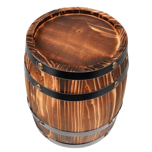 HOLIDYOYO Holzfass Klein Holzfass Dekoration Vintage Stil Weinfass Modell Für Bar Und Party Einzigartiges Holzstück Für Weinliebhaber Ideal Als Tischdeko Oder Weinfass Deko HOLIDYOYO Holzfass Klein Holzfass Dekoration Vintage Stil Weinfass Modell Für Bar Und Party Einzigartiges Holzstück Für Weinliebhaber Ideal Als Tischdeko Oder Weinfass Deko von HOLIDYOYO