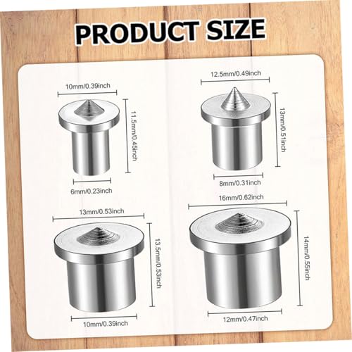 HOLIDYOYO Holzplatten Positionierungsstifte aus Hochlegiertem Stahl mit Chrombeschichtung Präzise Bohrlochmarkierung Verschleißfest für Holzbearbeitung und Möbelmontage HOLIDYOYO Holzplatten Positionierungsstifte aus Hochlegiertem Stahl mit Chrombeschichtung Präzise Bohrlochmarkierung Verschleißfest für Holzbearbeitung und Möbelmontage von HOLIDYOYO