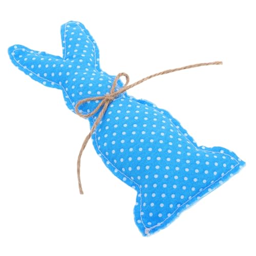 HOLIDYOYO Kaninchen-verzierung Ostertischdekoration Frühlings-Ostern-tischschild Hasendekoration Aus Baumwolle Kaninchen -stofftier Kaninchenfigur Plüschkaninchen Hasenschmuck Blau Polyester HOLIDYOYO Kaninchen-verzierung Ostertischdekoration Frühlings-Ostern-tischschild Hasendekoration Aus Baumwolle Kaninchen -stofftier Kaninchenfigur Plüschkaninchen Hasenschmuck Blau Polyester von HOLIDYOYO
