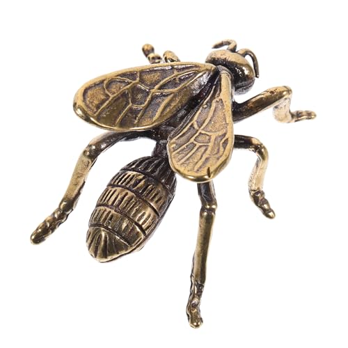 HOLIDYOYO Kleine Bienenfigur Exquisite Bienendekoration Für Den Schreibtisch Antikes Bienenornament Aus Für Stilvolle Wohnraum Und Gartendeko HOLIDYOYO Kleine Bienenfigur Exquisite Bienendekoration Für Den Schreibtisch Antikes Bienenornament Aus Für Stilvolle Wohnraum Und Gartendeko von HOLIDYOYO