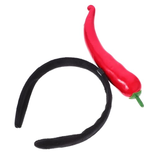 HOLIDYOYO Kopfschmuck Haarreif Leer Kreatives Chili Stirnband Lustiges Haarband Für Partys Und Festivals Gemü Haarschmuck Ideal Für Kostüme Und Dekoration Perfektes Accessoire Für Feiern Und HOLIDYOYO Kopfschmuck Haarreif Leer Kreatives Chili Stirnband Lustiges Haarband Für Partys Und Festivals Gemü Haarschmuck Ideal Für Kostüme Und Dekoration Perfektes Accessoire Für Feiern Und von HOLIDYOYO