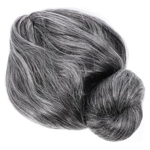HOLIDYOYO Kurze Silberne Lockenperücke für Damen Cosplay Zubehör für Großmütter Synthetisches Haar Atmungsaktiv und Bequem für Halloween und Kostümpartys HOLIDYOYO Kurze Silberne Lockenperücke für Damen Cosplay Zubehör für Großmütter Synthetisches Haar Atmungsaktiv und Bequem für Halloween und Kostümpartys von HOLIDYOYO