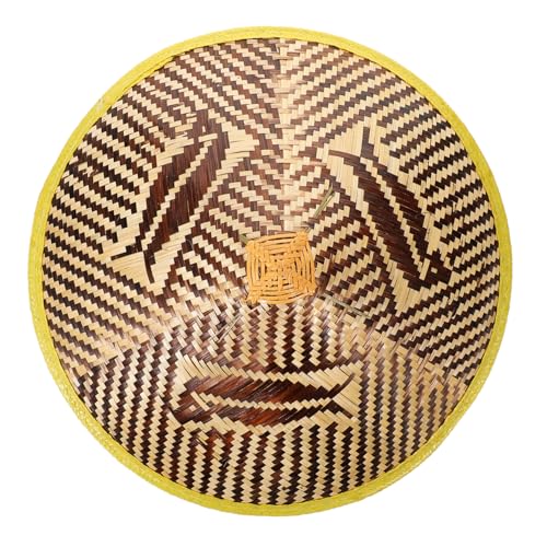 HOLIDYOYO Leichter Fischerhut mit Verstellbarem Kordelzug Atmungsaktiver Asiatischer Konischer Sonnenschutz Handgewebter Traditioneller Chinesischer Strohhut für Damen und Herren HOLIDYOYO Leichter Fischerhut mit Verstellbarem Kordelzug Atmungsaktiver Asiatischer Konischer Sonnenschutz Handgewebter Traditioneller Chinesischer Strohhut für Damen und Herren von HOLIDYOYO