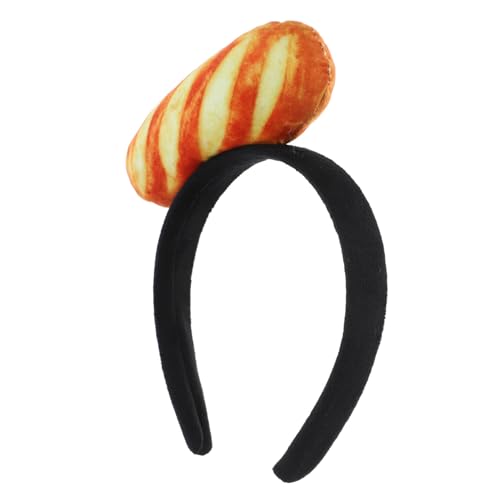 HOLIDYOYO Lustiges Brot Haarband aus Leichtem Material Bequemer Kopfschmuck für Festival Karneval Cosplay und Party Langlebiges Stirnband für Damen mit Stabilem Halt und Fröhlichem Design HOLIDYOYO Lustiges Brot Haarband aus Leichtem Material Bequemer Kopfschmuck für Festival Karneval Cosplay und Party Langlebiges Stirnband für Damen mit Stabilem Halt und Fröhlichem Design von HOLIDYOYO