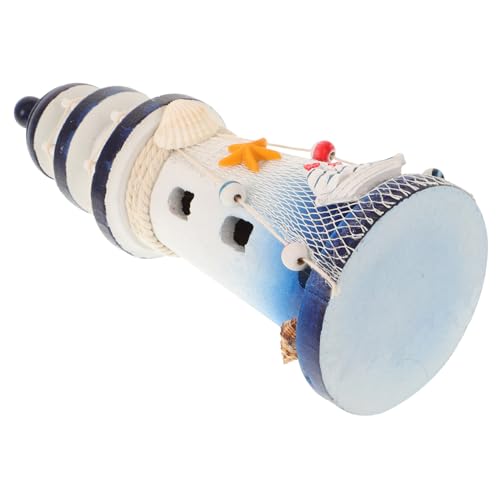 HOLIDYOYO Mediterranes Lichtturm Rustikale Tischdekoration für Strand und Gartenambiente Handgefertigter für Schlafzimmer und Partys Kreative Wohnaccessoires HOLIDYOYO Mediterranes Lichtturm Rustikale Tischdekoration für Strand und Gartenambiente Handgefertigter für Schlafzimmer und Partys Kreative Wohnaccessoires von HOLIDYOYO