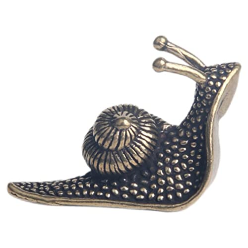 HOLIDYOYO Exquisite Tee-Haustier-Schnecke Stabile Schneckenstatue Aus Messing für Die Dekoration Zu Hause oder Im Büro HOLIDYOYO Exquisite Tee-Haustier-Schnecke Stabile Schneckenstatue Aus Messing für Die Dekoration Zu Hause oder Im Büro von HOLIDYOYO