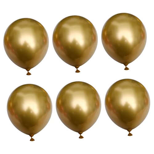 HOLIDYOYO Metallic Latexballons Dicke Deko Ballons Für Hochzeiten Geburtstagsfeiern Babypartys Und Festlichkeiten Ideal Für Kreative Feierdekorationen HOLIDYOYO Metallic Latexballons Dicke Deko Ballons Für Hochzeiten Geburtstagsfeiern Babypartys Und Festlichkeiten Ideal Für Kreative Feierdekorationen von HOLIDYOYO