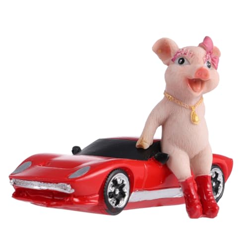 HOLIDYOYO Ornament -rennautos Rotes LKW- Lauflernwagen Sportwagenverzierung Wohndekoration HOLIDYOYO Ornament -rennautos Rotes LKW- Lauflernwagen Sportwagenverzierung Wohndekoration von HOLIDYOYO