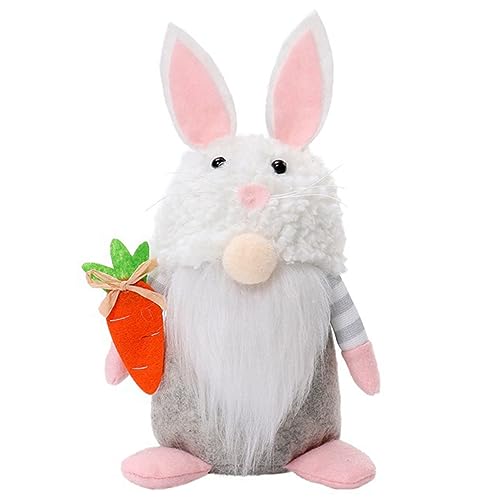 HOLIDYOYO Osterzwerg Dekoration Hübsches Hase GNOME Puppe Für Frühlingsfest Deko Tischverzierung Und Süßes HOLIDYOYO Osterzwerg Dekoration Hübsches Hase GNOME Puppe Für Frühlingsfest Deko Tischverzierung Und Süßes von HOLIDYOYO
