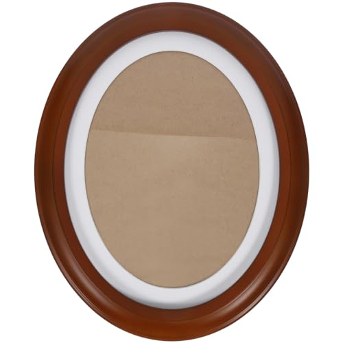 HOLIDYOYO Ovaler Bilderrahmen Aus Holz Zum Aufhängen An Der Wand Dekorativer Bilderrahmen Für Das Heimbüro 25 4 Cm HOLIDYOYO Ovaler Bilderrahmen Aus Holz Zum Aufhängen An Der Wand Dekorativer Bilderrahmen Für Das Heimbüro 25 4 Cm von HOLIDYOYO