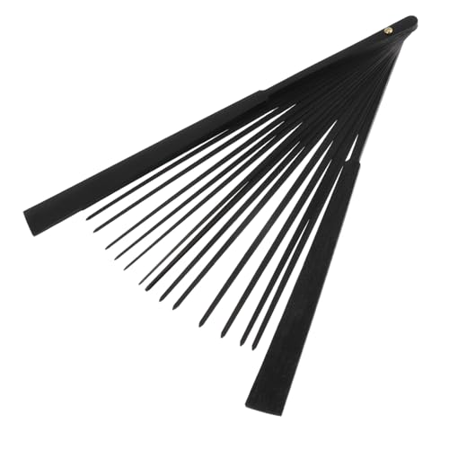 HOLIDYOYO Papierfan -Skelettzubehör DIY handgemachter Fächer DIY-Handventilator-Reifen Kit zur Papierherstellung Hochzeit faltbarer Handfächer DIY Bastelfans hölzern Schwarz HOLIDYOYO Papierfan -Skelettzubehör DIY handgemachter Fächer DIY-Handventilator-Reifen Kit zur Papierherstellung Hochzeit faltbarer Handfächer DIY Bastelfans hölzern Schwarz von HOLIDYOYO