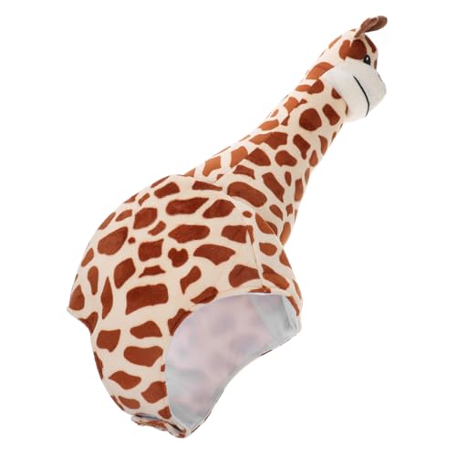HOLIDYOYO Plüsch Giraffenhut Lustige Tierkopfbedeckung Foto Requisite für Damen und Herren Party Kostüm Zubehör HOLIDYOYO Plüsch Giraffenhut Lustige Tierkopfbedeckung Foto Requisite für Damen und Herren Party Kostüm Zubehör von HOLIDYOYO