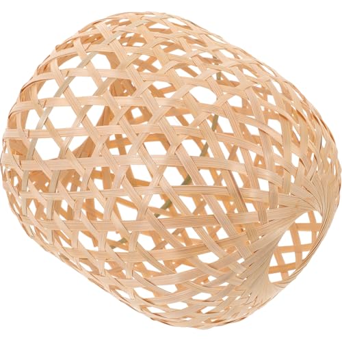 HOLIDYOYO String Woven Lampenschirm Licht Schatten Rustikale Decke Licht Abdeckung Für Kronleuchter von HOLIDYOYO
