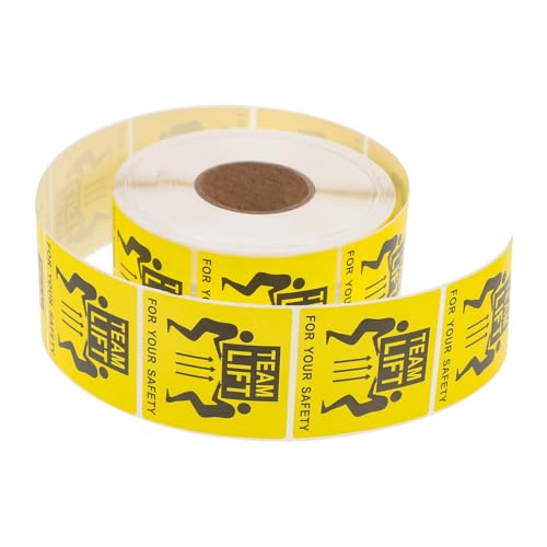 HOLIDYOYO Roll Heavy Shipping Sticker Selbstklebende Warnaufkleber für Team Lift Caution Label für Schwere Objekte für und Lagerhaltung Stark Haftend und Auffällig HOLIDYOYO Roll Heavy Shipping Sticker Selbstklebende Warnaufkleber für Team Lift Caution Label für Schwere Objekte für und Lagerhaltung Stark Haftend und Auffällig von HOLIDYOYO