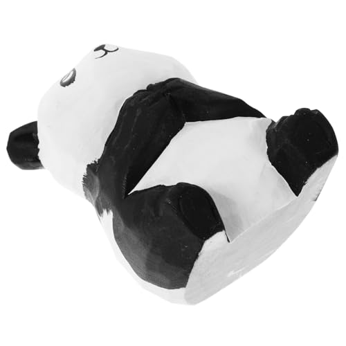 HOLIDYOYO Handgefertigte Panda-Statue Dekoration Aus Holz Schreibtisch-Accessoires Skulptur Heimdekoration Bürodekoration HOLIDYOYO Handgefertigte Panda-Statue Dekoration Aus Holz Schreibtisch-Accessoires Skulptur Heimdekoration Bürodekoration von HOLIDYOYO