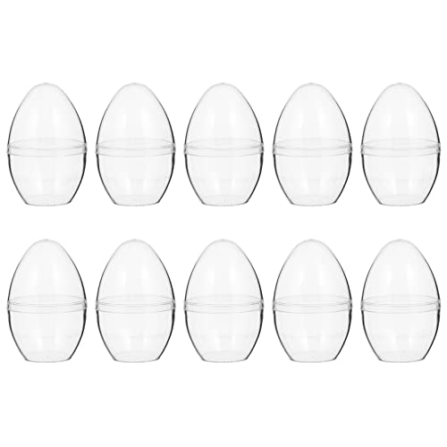 HOLIDYOYO Set Mit 10 Befüllbaren Osterornamenten Aus Kunststoff Badeformen Bastelbedarf Für Dekoration Weihnachts- Und Partydekorationen HOLIDYOYO Set Mit 10 Befüllbaren Osterornamenten Aus Kunststoff Badeformen Bastelbedarf Für Dekoration Weihnachts- Und Partydekorationen von HOLIDYOYO