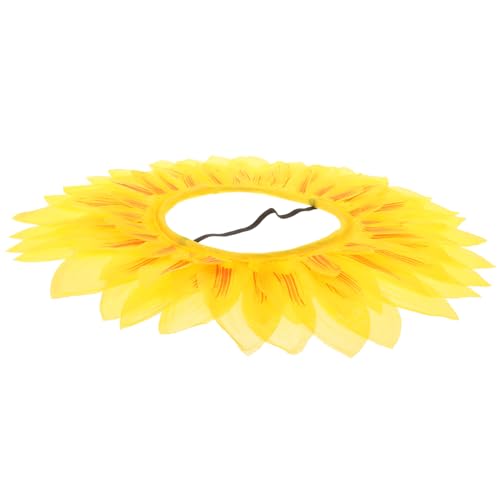 HOLIDYOYO Sonnenblumen-gesichtsabdeckung Dekoration Kleinkind Mütze Sonnenblumen-partyhüte Sonnenhut Sonnenblumenkrone Requisiten Fälschung Stütze Sonnenblumendekor Lustig Yellow HOLIDYOYO Sonnenblumen-gesichtsabdeckung Dekoration Kleinkind Mütze Sonnenblumen-partyhüte Sonnenhut Sonnenblumenkrone Requisiten Fälschung Stütze Sonnenblumendekor Lustig Yellow von HOLIDYOYO