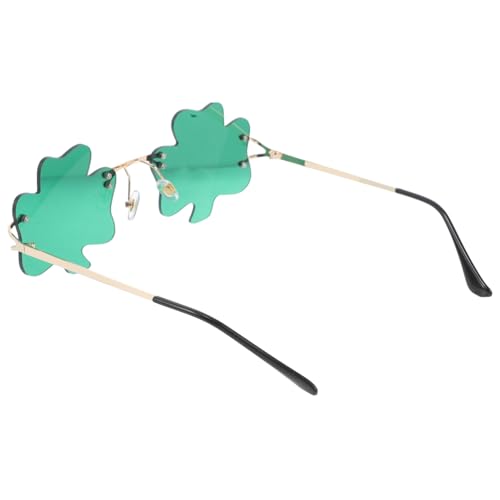 HOLIDYOYO St Patrick's Day Shamrock Sonnenbrille Grün Leprechaun Design mit Silikon nasenpads Leicht Bequem für Irische Partyaccessoires Festtagsbrille HOLIDYOYO St Patrick's Day Shamrock Sonnenbrille Grün Leprechaun Design mit Silikon nasenpads Leicht Bequem für Irische Partyaccessoires Festtagsbrille von HOLIDYOYO