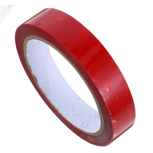 HOLIDYOYO Tamper Evident Verpackungsband Rot Manipulationssicheres Klebeband für Sicheren Versand Stark Haftend für Empfindliche Pakete Schützt vor Unbefugtem Öffnen von HOLIDYOYO