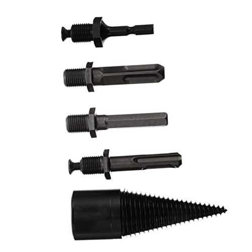 HOLIDYOYO Teiliges Holzspalter Bohrer mit Bohrer Heavy Duty Holzspaltkegel für Bohrmaschine Energiesparend Rutschendes Design Effizienter Brennholzspalter für Holzarbeiten Zuhause HOLIDYOYO Teiliges Holzspalter Bohrer mit Bohrer Heavy Duty Holzspaltkegel für Bohrmaschine Energiesparend Rutschendes Design Effizienter Brennholzspalter für Holzarbeiten Zuhause von HOLIDYOYO