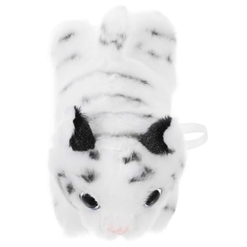HOLIDYOYO Tiger-Modelle tierkostüme pummeluff Kuscheltier Stitch+Kuscheltier Partyaccessoire beschwertes Kuscheltier Realistische Tiger Schmuck Stofftigermodell PP Baumwolle von HOLIDYOYO