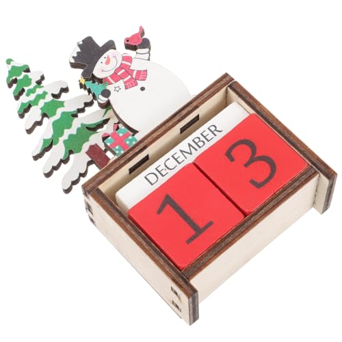 HOLIDYOYO Weihnachtlicher Holz Adventskalender Schneemann Kreative Countdown Deko Langlebiger Xmas Kalender mit Verstellbaren Zahlen Festliche Tisch und Regaldekoration für Erwachsene HOLIDYOYO Weihnachtlicher Holz Adventskalender Schneemann Kreative Countdown Deko Langlebiger Xmas Kalender mit Verstellbaren Zahlen Festliche Tisch und Regaldekoration für Erwachsene von HOLIDYOYO