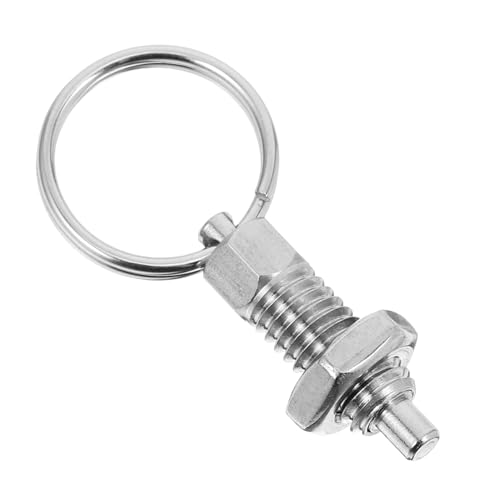 Stainless Steel Spring Latch Lock mit Zugring Federbelasteter Selbstsichernder Pin für Trailer Garagentore Vielseitig Einsetzbar Maschinenbau Automobilindustrie Stainless Steel Spring Latch Lock mit Zugring Federbelasteter Selbstsichernder Pin für Trailer Garagentore Vielseitig Einsetzbar Maschinenbau Automobilindustrie von HOLIDYOYO