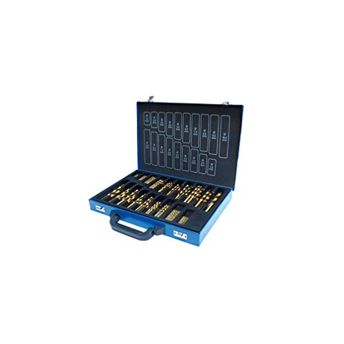 Holzmann Spiralbohrersatz HSS 170-tlg. 1-10mm SPS170TIN von HOLZMAN